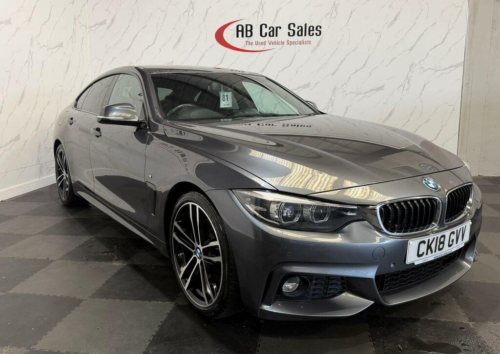 BMW 4 Series Gran Coupe 2.0 420D M Sport Euro 6 Ss Grey #5