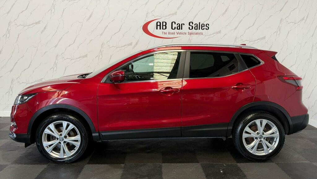 Nissan Qashqai 1.5 Dci N-connecta Euro 6 Ss VK67OYM Red #4