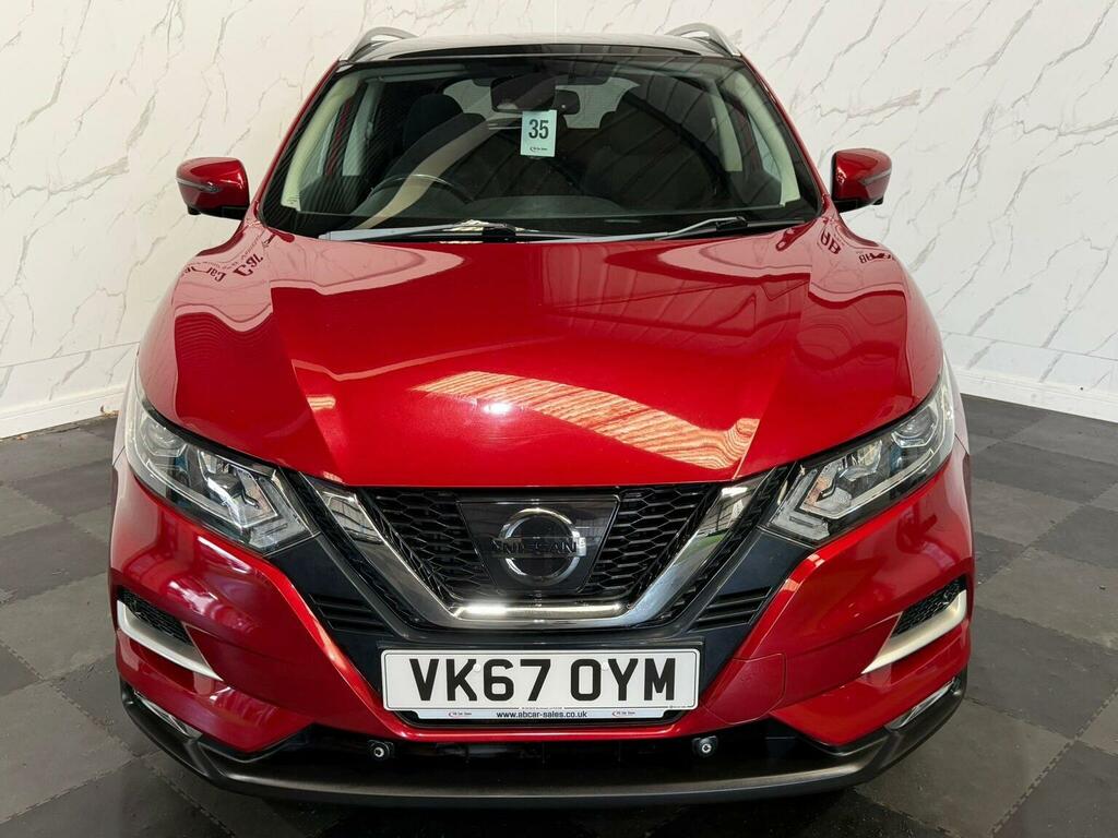 Nissan Qashqai 1.5 Dci N-connecta Euro 6 Ss VK67OYM Red #2