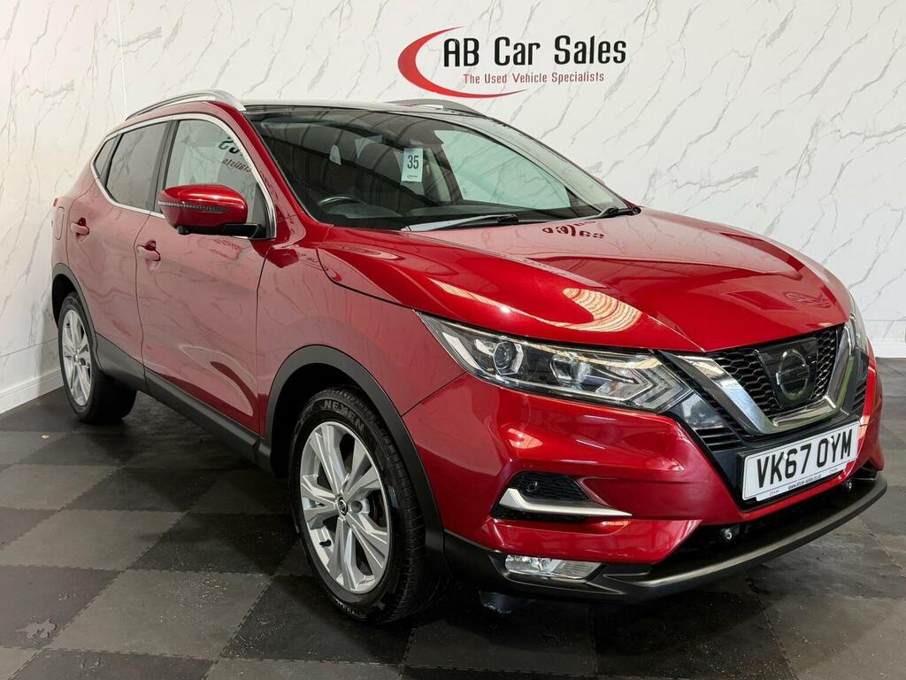 Nissan Qashqai 1.5 Dci N-connecta Euro 6 Ss VK67OYM Red #5