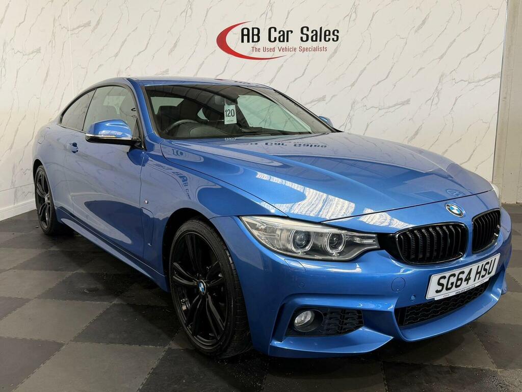 BMW 4 Series 2.0 420D M Sport Xdrive Euro 6 Ss Blue #5