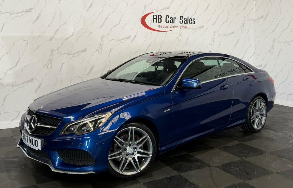 Mercedes-Benz E Class 2.1 E220d Amg Line Edition Premium G-tronic Eur Blue