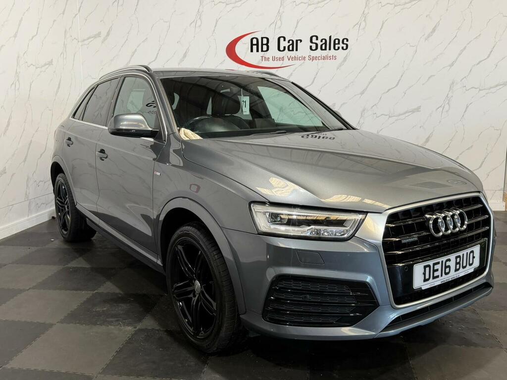 Audi Q3 2.0 Tdi S Line Plus Quattro Euro 6 Ss Grey #5