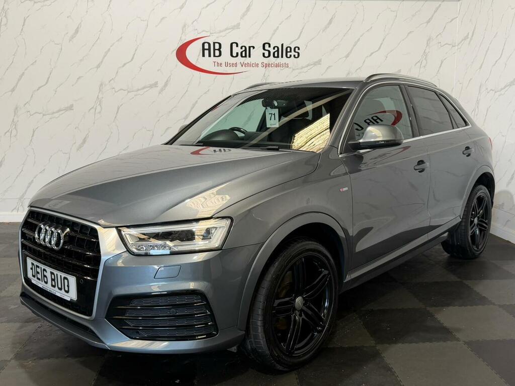 Audi Q3 2.0 Tdi S Line Plus Quattro Euro 6 Ss Grey #6