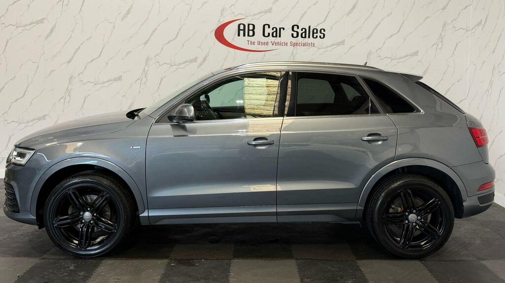 Audi Q3 2.0 Tdi S Line Plus Quattro Euro 6 Ss Grey #4