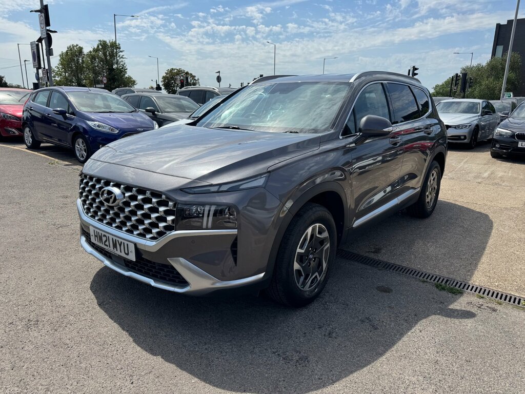 Hyundai Santa Fe 1.6 H T-gdi Premium Suv Hybrid Eur Grey #6