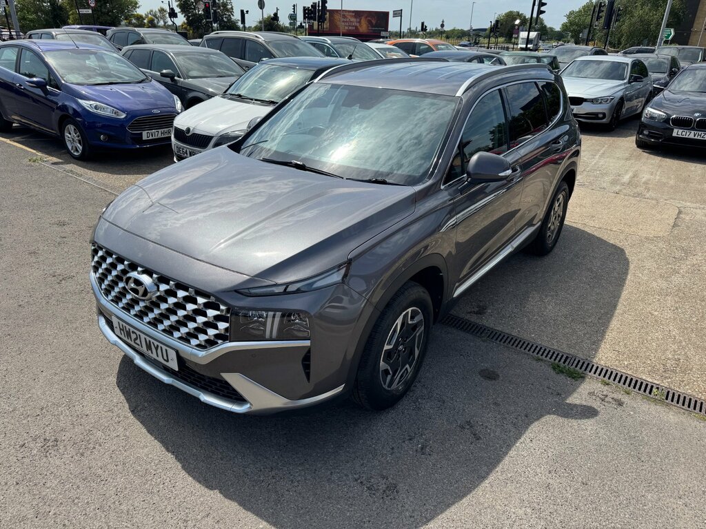 Hyundai Santa Fe 1.6 H T-gdi Premium Suv Hybrid Eur Grey #5