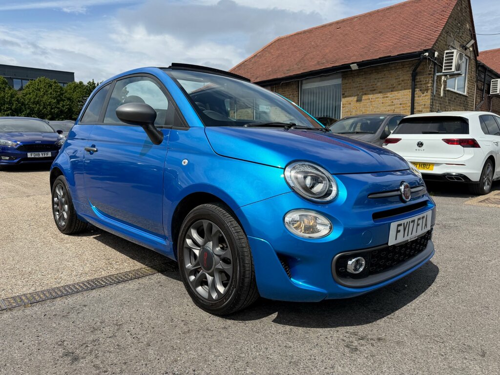 Fiat 500C 1.2 S Convertible Euro 6 Ss Blue #2
