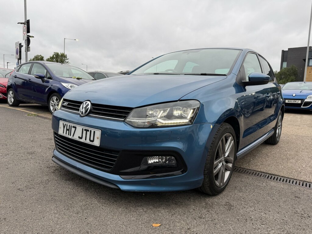 Volkswagen Polo 1.0 Tsi Bluemotion Tech R-line Hatchback Petro Blue #5