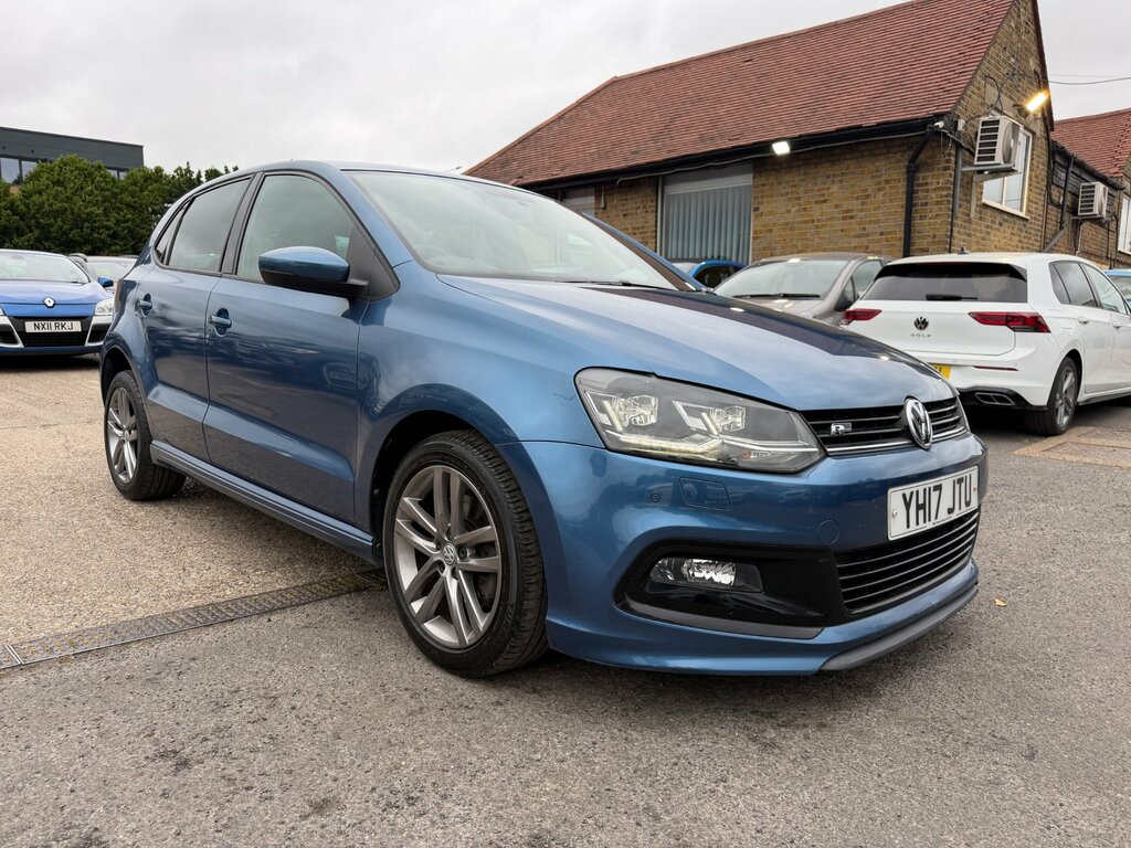 Volkswagen Polo 1.0 Tsi Bluemotion Tech R-line Hatchback Petro Blue #3