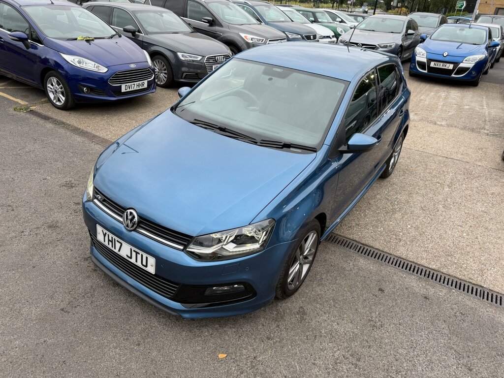 Volkswagen Polo 1.0 Tsi Bluemotion Tech R-line Hatchback Petro Blue #6