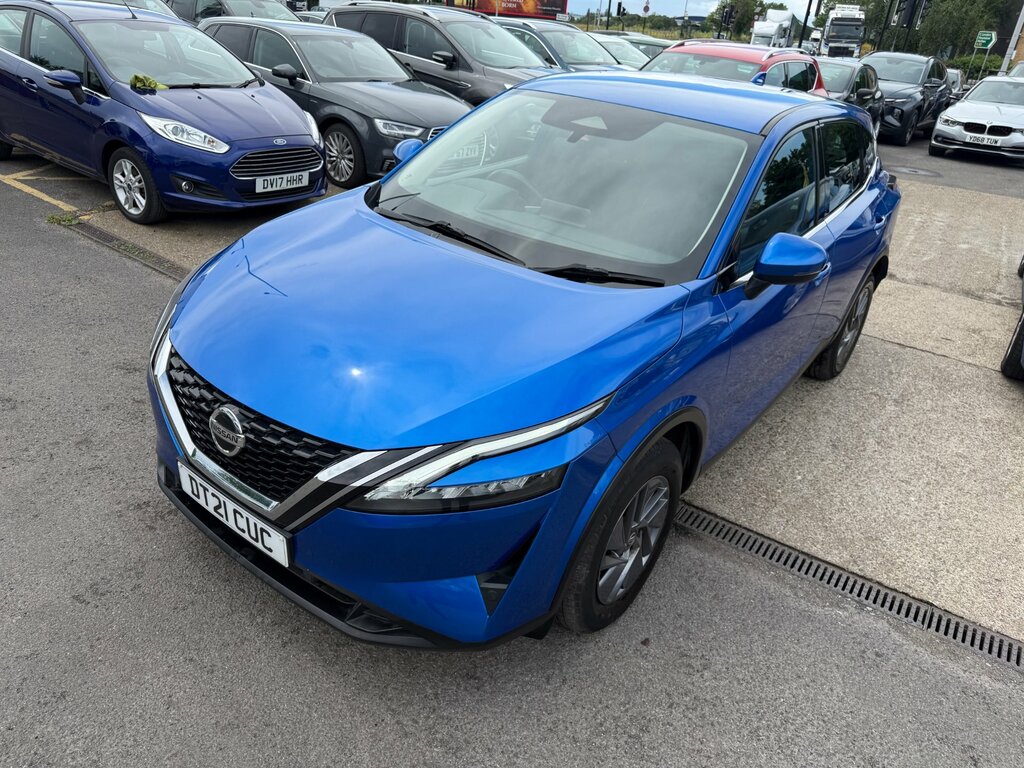 Nissan Qashqai 1.3 Dig-t Mhev Acenta Premium Suv Hybri DT21CUC Blue #4