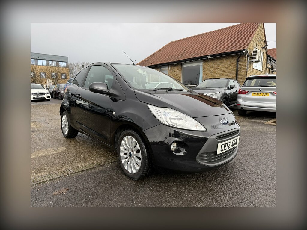 Ford KA 1.2 Zetec Hatchback Euro 5 Ss Black #2