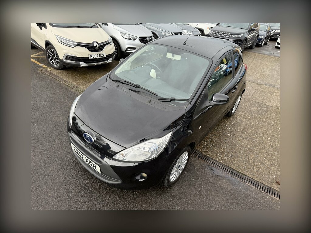 Ford KA 1.2 Zetec Hatchback Euro 5 Ss Black #6