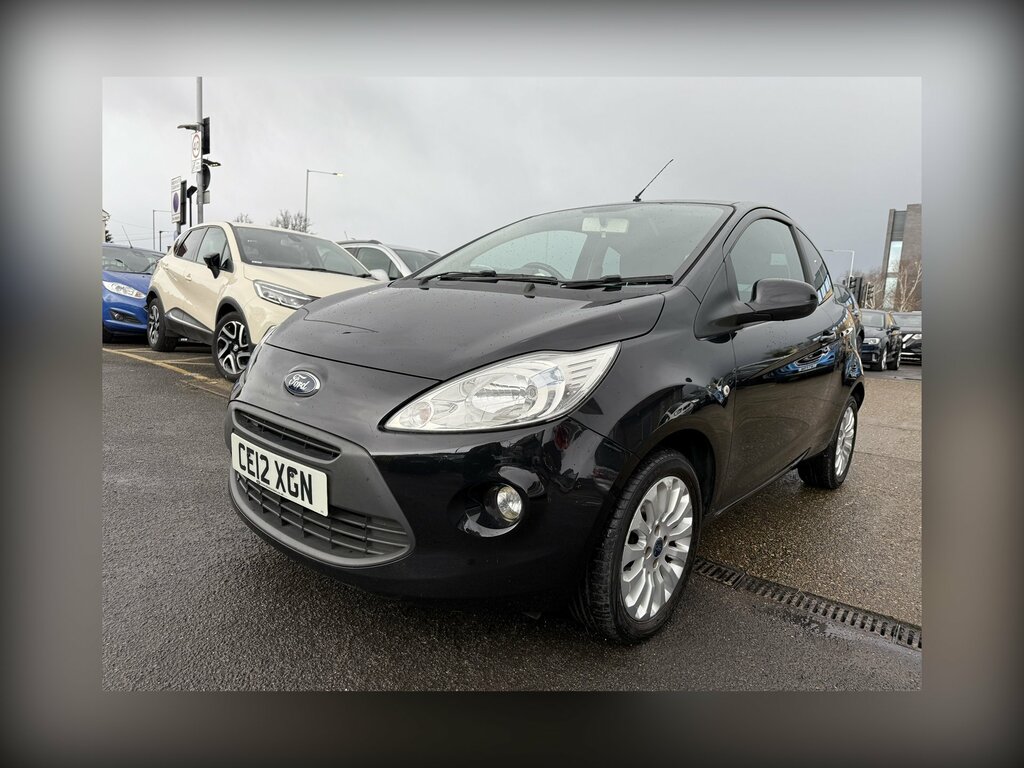 Ford KA 1.2 Zetec Hatchback Euro 5 Ss Black #5