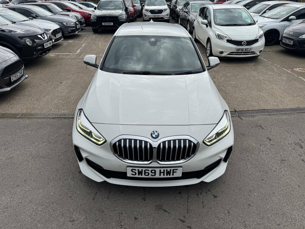 BMW 1 Series 1.5 118I M Sport Hatchback Dct Euro 6 SW69HWF White #2