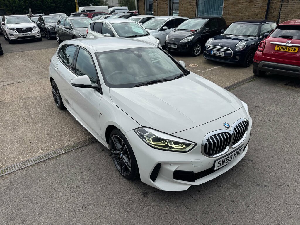 BMW 1 Series 1.5 118I M Sport Hatchback Dct Euro 6 SW69HWF White #6