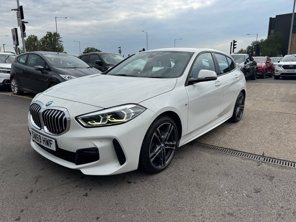 BMW 1 Series 1.5 118I M Sport Hatchback Dct Euro 6 SW69HWF White #5