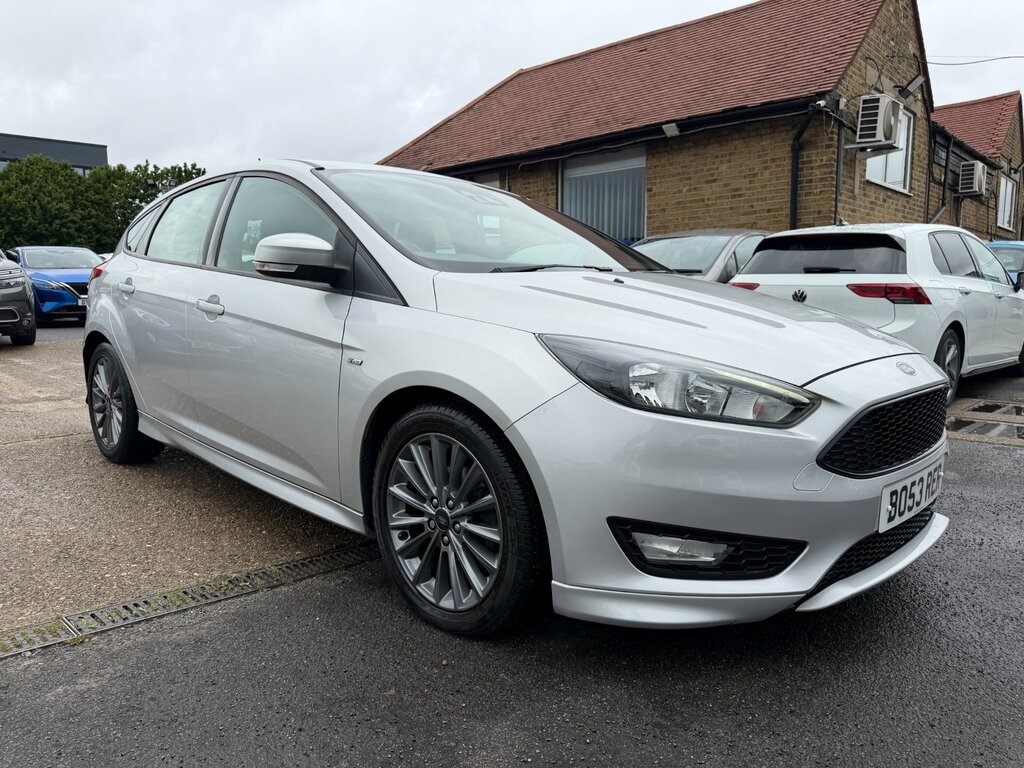 Ford Focus 1.0T Ecoboost St-line Hatchback Eu Silver #4