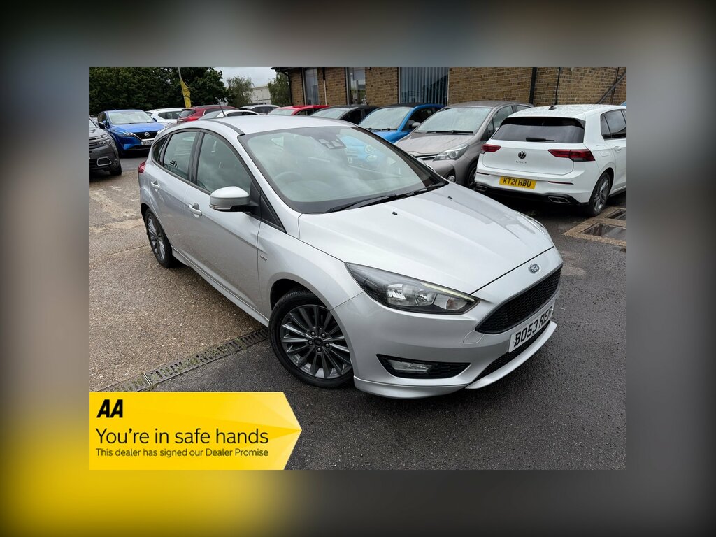 Ford Focus 1.0T Ecoboost St-line Hatchback Eu Silver