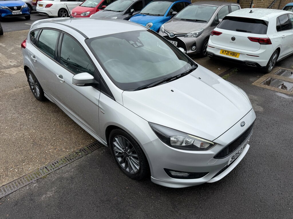 Ford Focus 1.0T Ecoboost St-line Hatchback Eu Silver #3