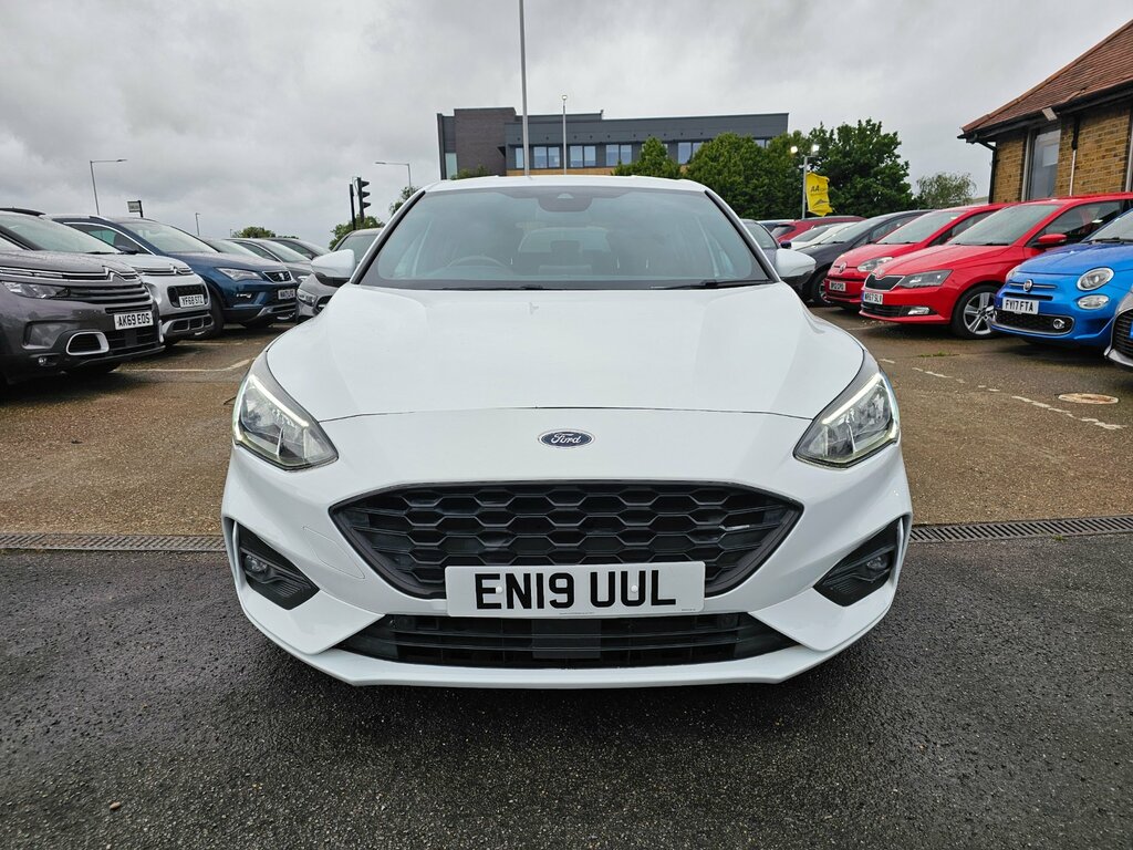 Ford Focus 1.0T Ecoboost St-line Hatchback Eu White #3