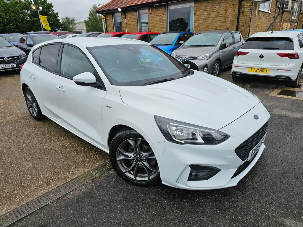Ford Focus 1.0T Ecoboost St-line Hatchback Eu White #2