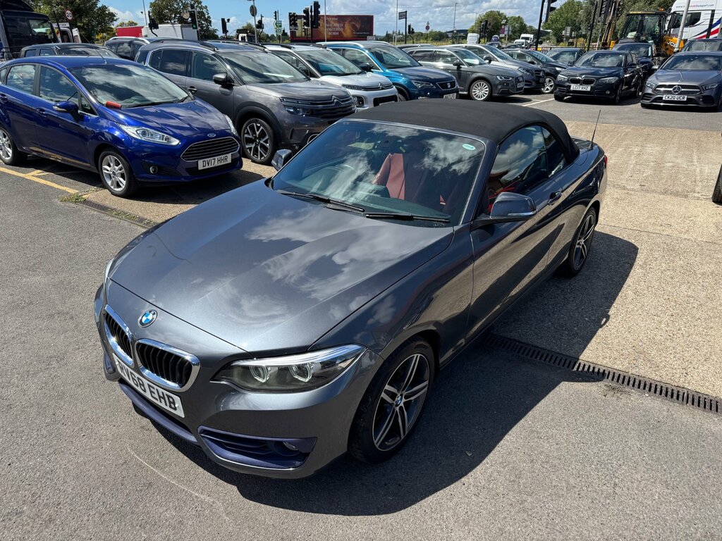 BMW 2 Series 1.5 218I Sport Convertible Euro 6 Grey #5