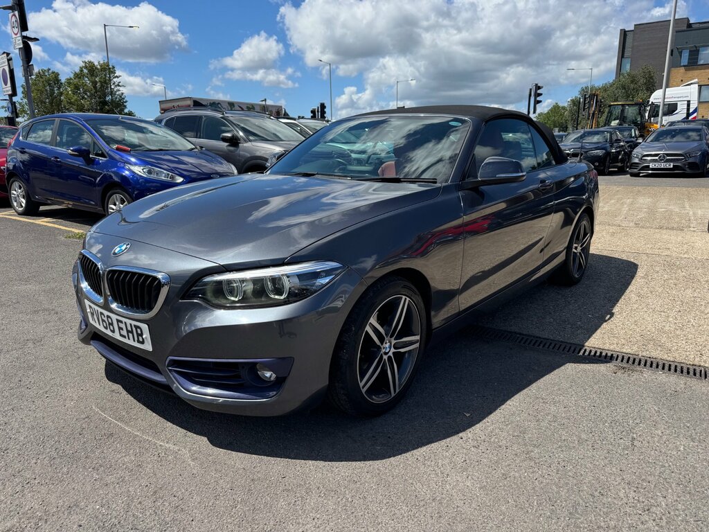 BMW 2 Series 1.5 218I Sport Convertible Euro 6 Grey #6