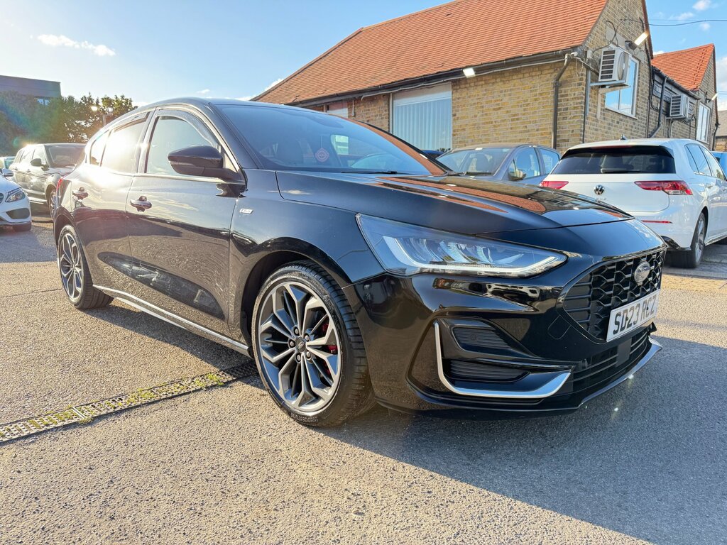 Ford Focus 1.0T Ecoboost Mhev St-line Vignale Hatchback P SD23RCZ Black #3