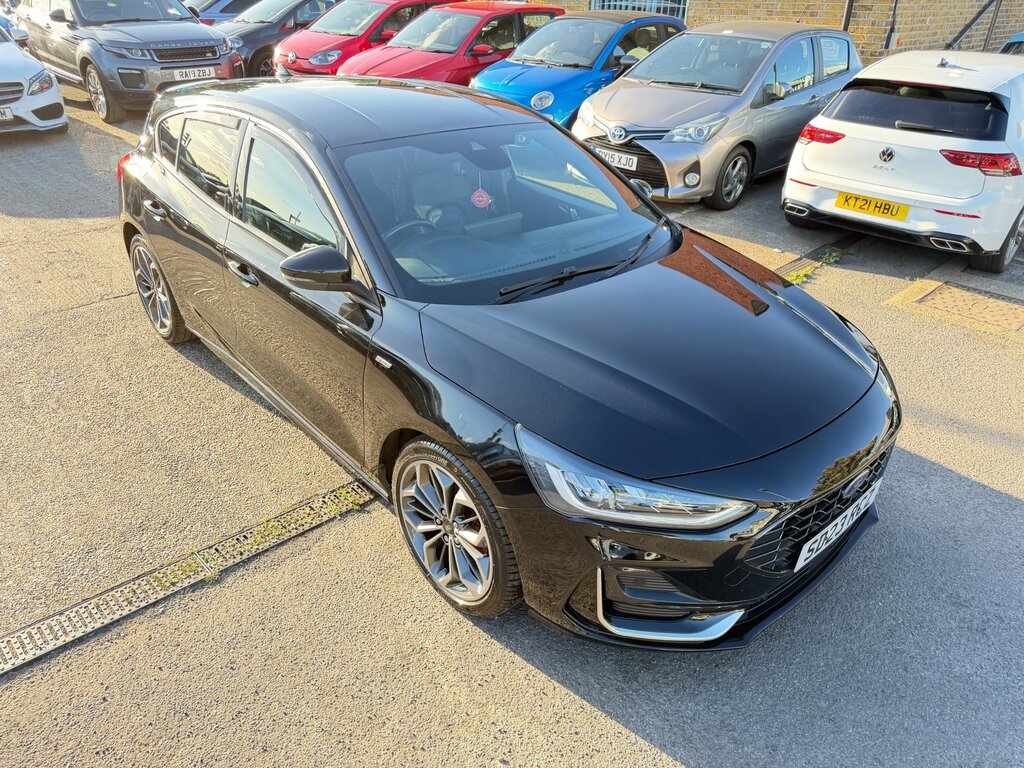 Ford Focus 1.0T Ecoboost Mhev St-line Vignale Hatchback P SD23RCZ Black #2