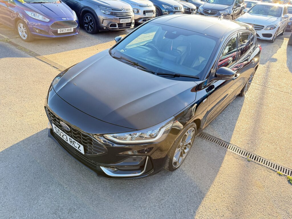 Ford Focus 1.0T Ecoboost Mhev St-line Vignale Hatchback P SD23RCZ Black #6