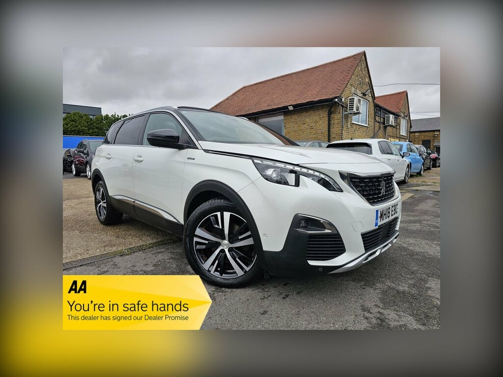 Peugeot 5008 1.6 Thp Gt Line Suv Eat Euro 6 Ss 1 White