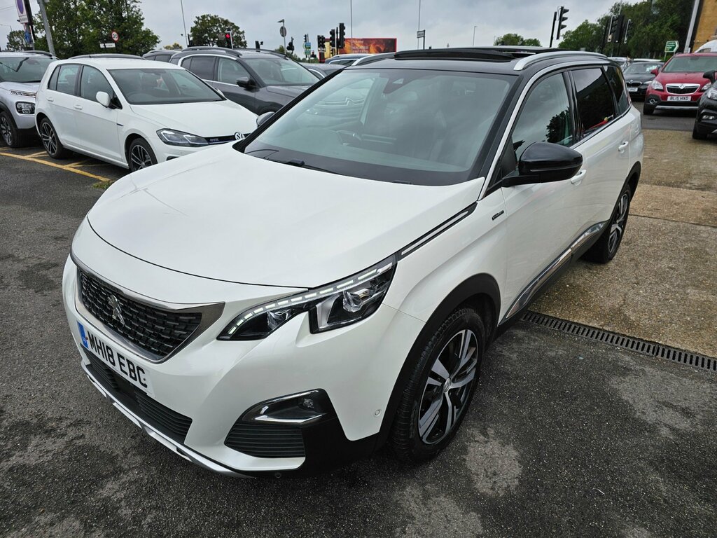 Peugeot 5008 1.6 Thp Gt Line Suv Eat Euro 6 Ss 1 White #6