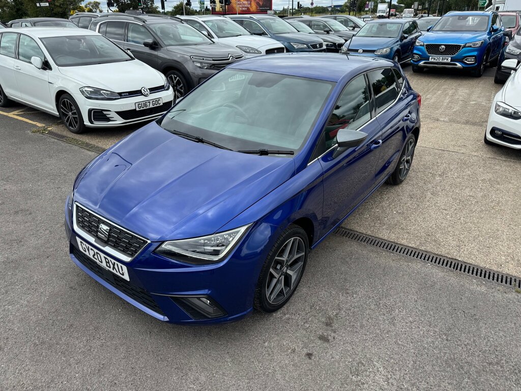 Seat Ibiza 1.0 Tsi Xcellence Lux Hatchback Dsg Eur Blue
