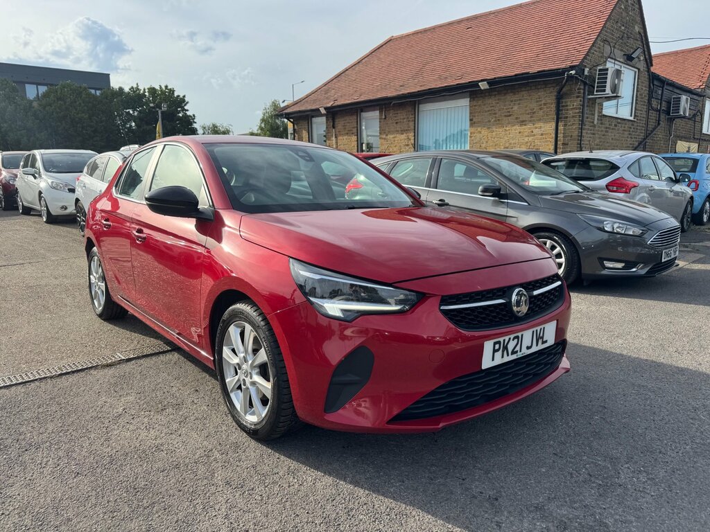 Vauxhall Corsa 1.2 Turbo Se Hatchback Euro 6 S PK21JVL Red #2