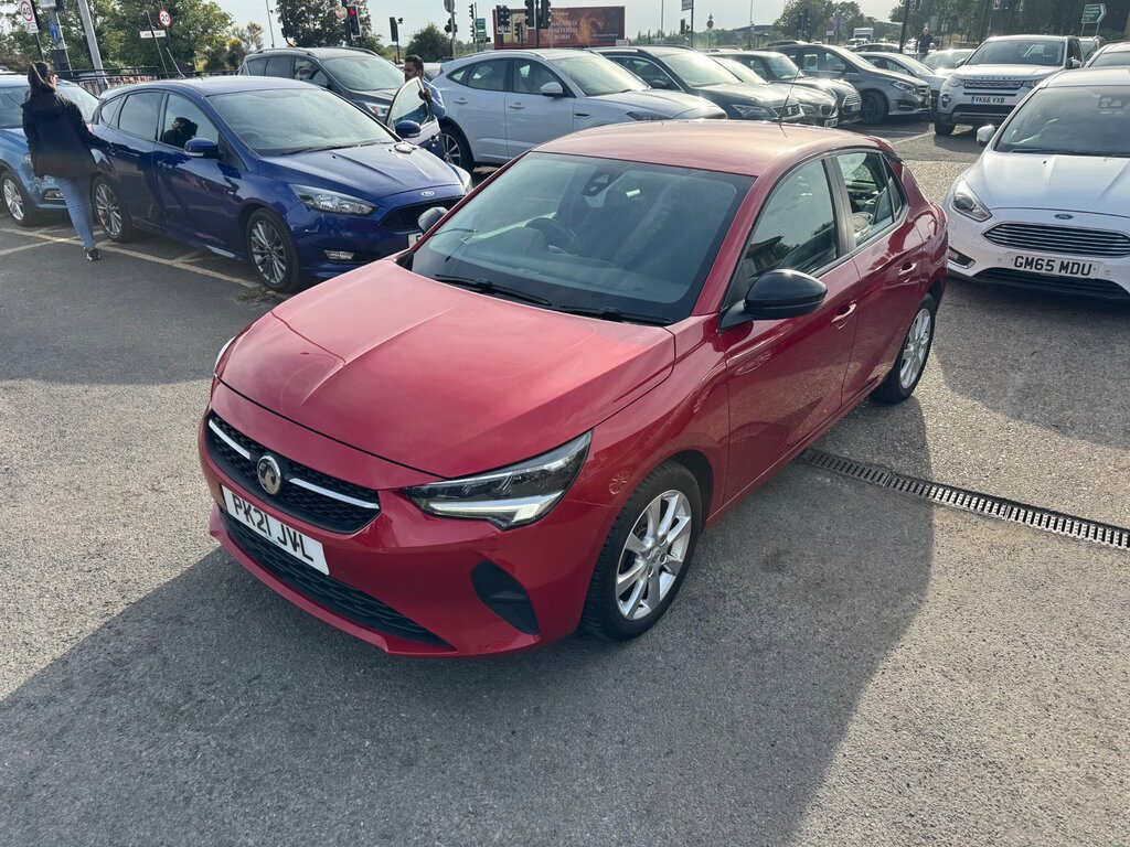 Vauxhall Corsa 1.2 Turbo Se Hatchback Euro 6 S PK21JVL Red #3