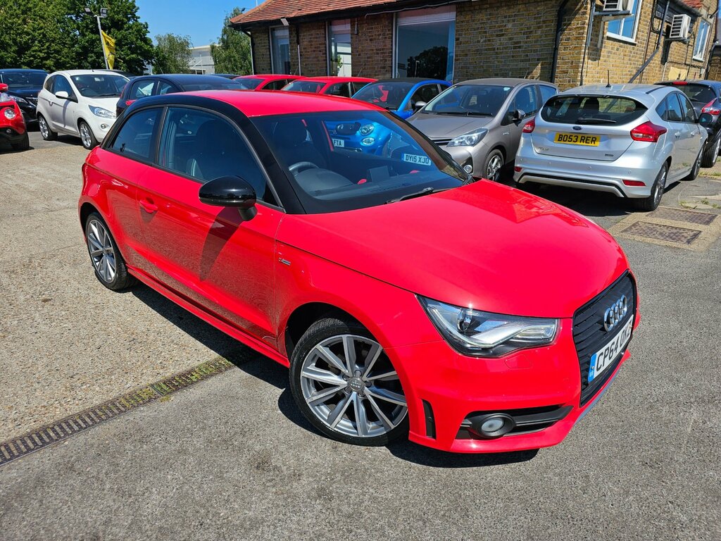 Audi A1 1.4 Tfsi S Line Style Edition Hatchback Red #2