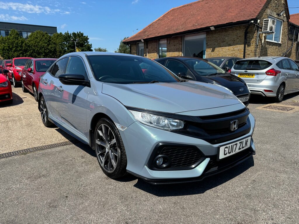 Honda Civic 1.0 Vtec Turbo Sr Hatchback Cvt Euro 6 Grey #6