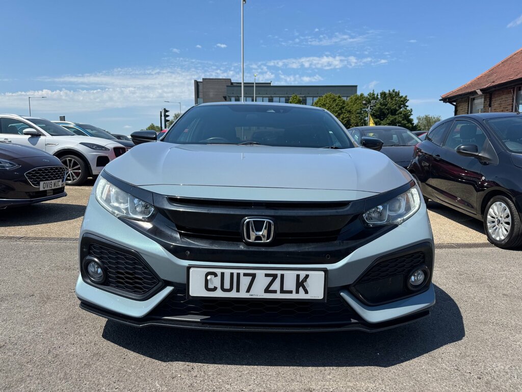 Honda Civic 1.0 Vtec Turbo Sr Hatchback Cvt Euro 6 Grey #4