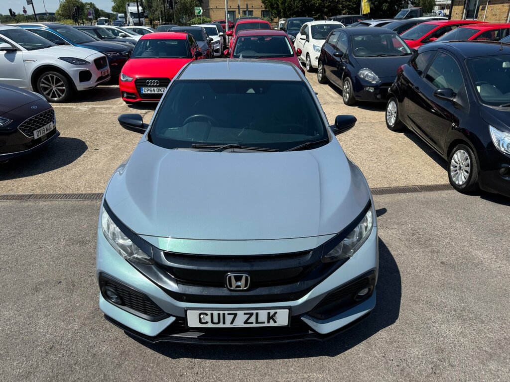 Honda Civic 1.0 Vtec Turbo Sr Hatchback Cvt Euro 6 Grey #5