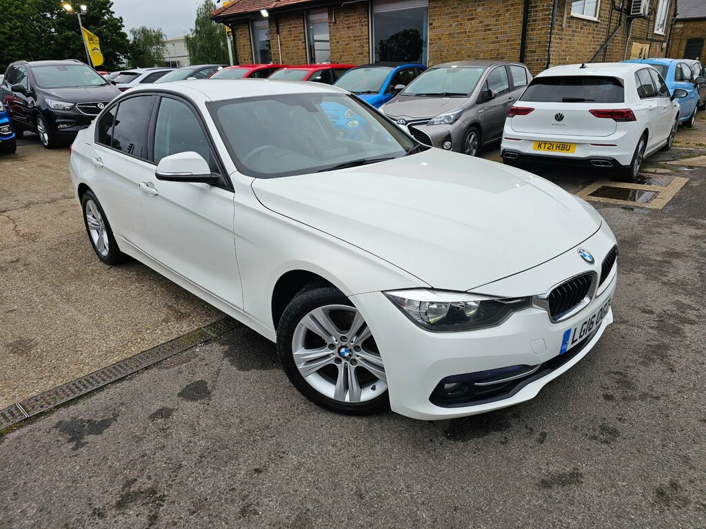BMW 3 Series 1.5 318I Sport Saloon Euro 6 S White #2