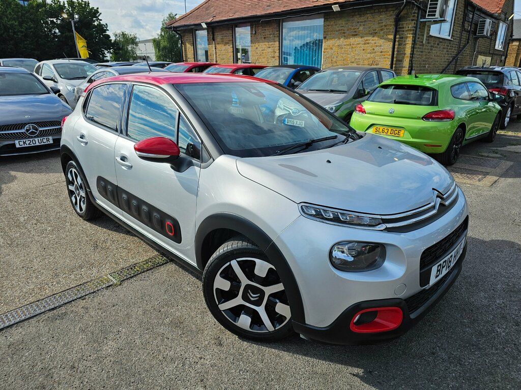 Citroen C3 1.2 Puretech Flair Nav Edition Hatchback Petro Silver