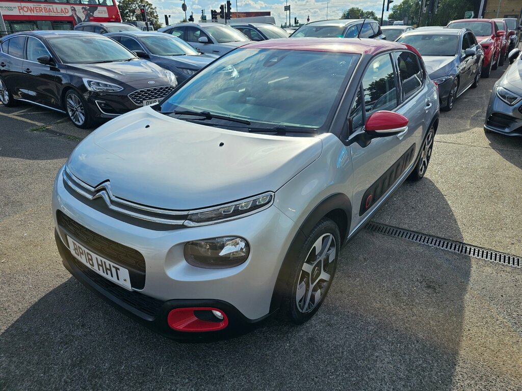 Citroen C3 1.2 Puretech Flair Nav Edition Hatchback Petro Silver #5