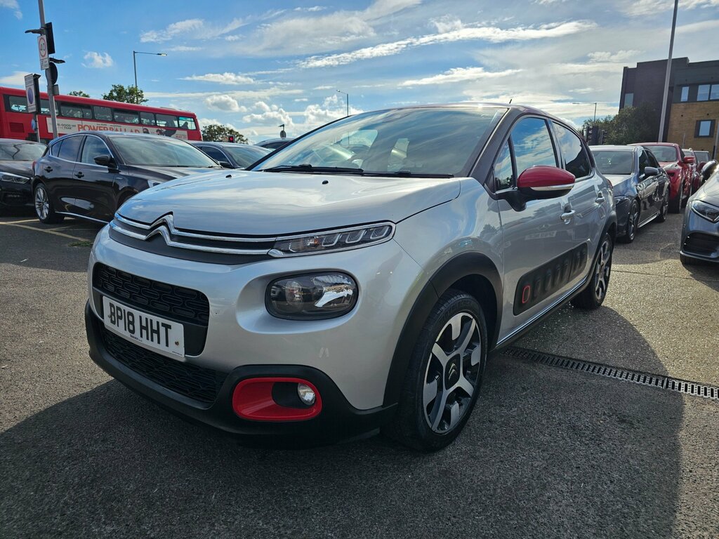 Citroen C3 1.2 Puretech Flair Nav Edition Hatchback Petro Silver #4