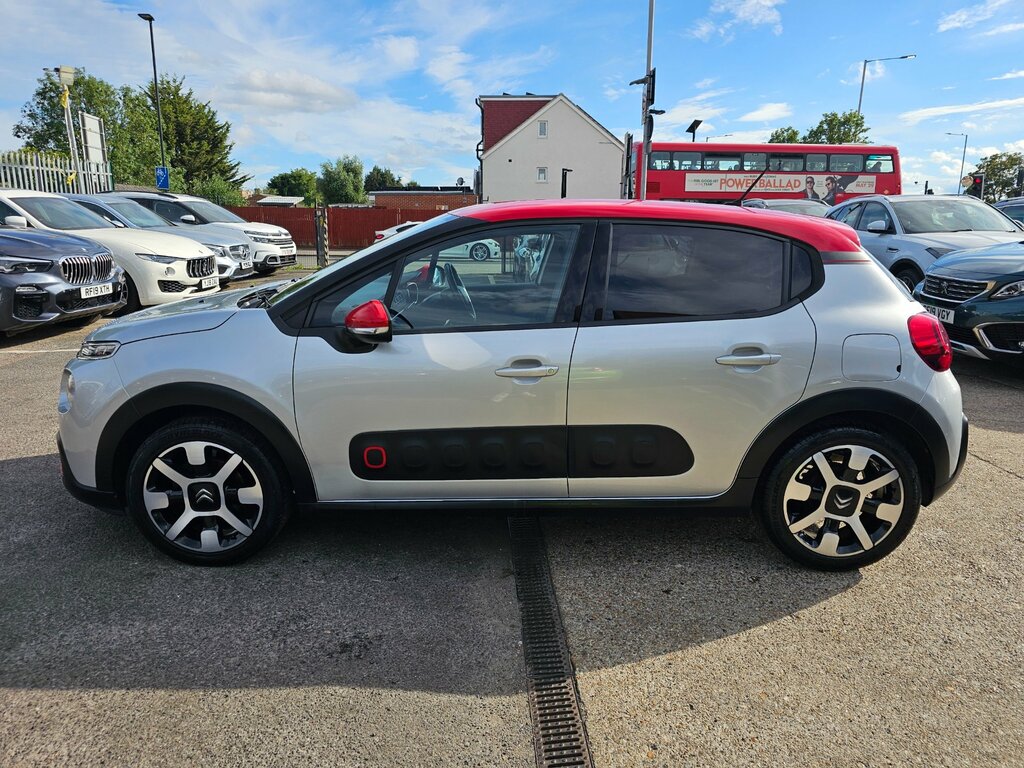 Citroen C3 1.2 Puretech Flair Nav Edition Hatchback Petro Silver #6