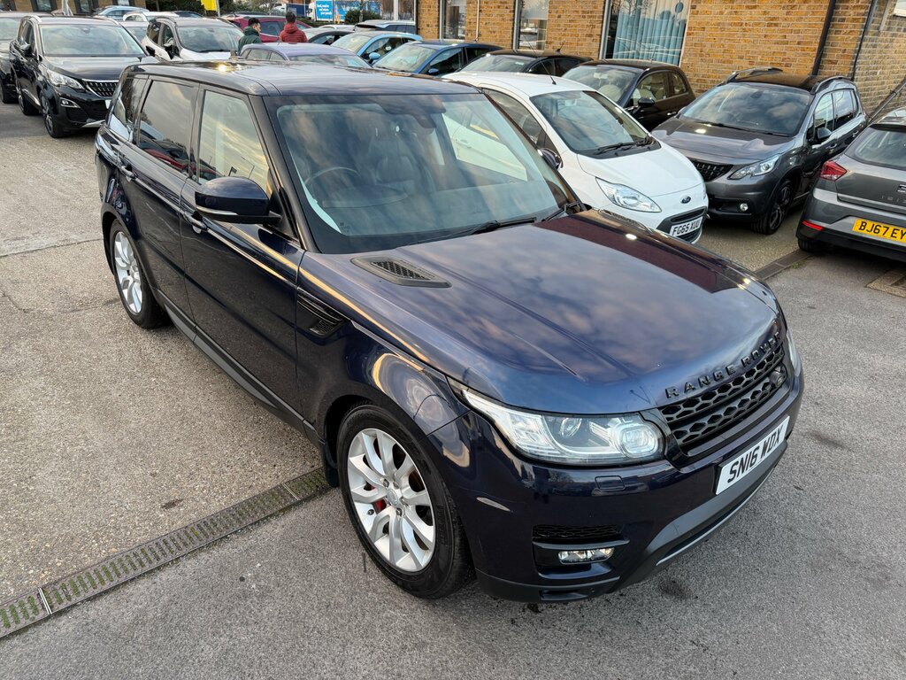 Land Rover Range Rover Sport 3.0 Sd V6 Hse Suv 4Wd Euro 6 Ss Blue #4