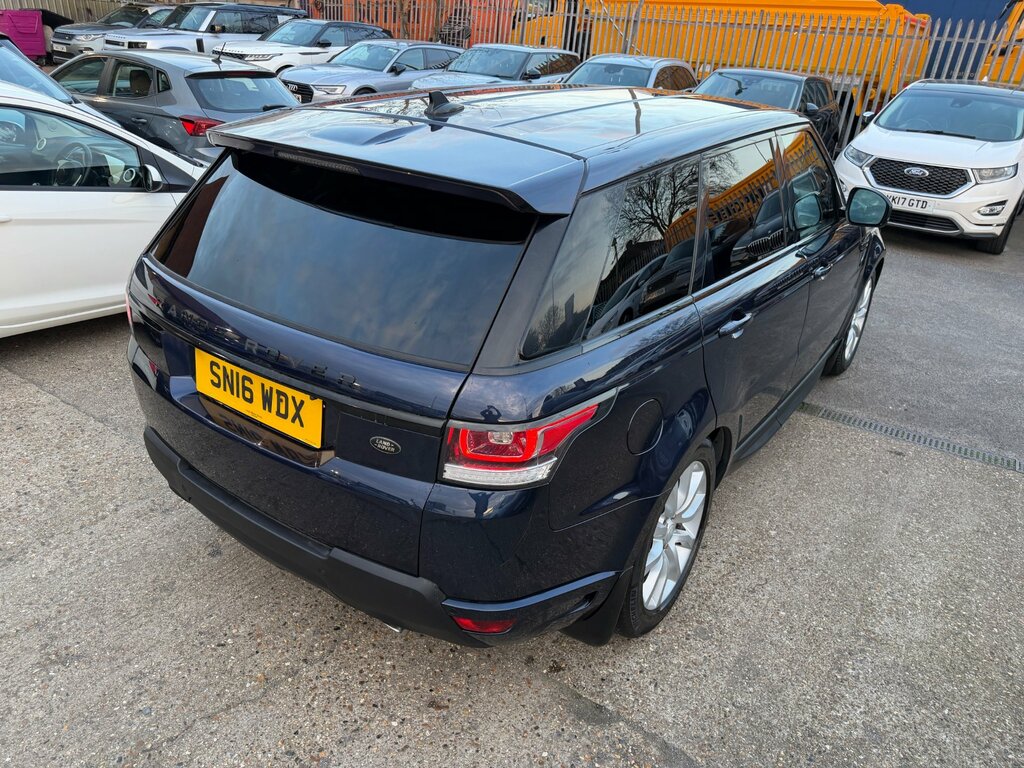 Land Rover Range Rover Sport Suv Blue #16