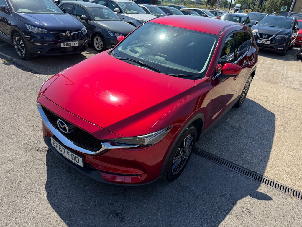 Mazda CX-5 2.2 Skyactiv-d Sport Nav Suv Eur Red #3