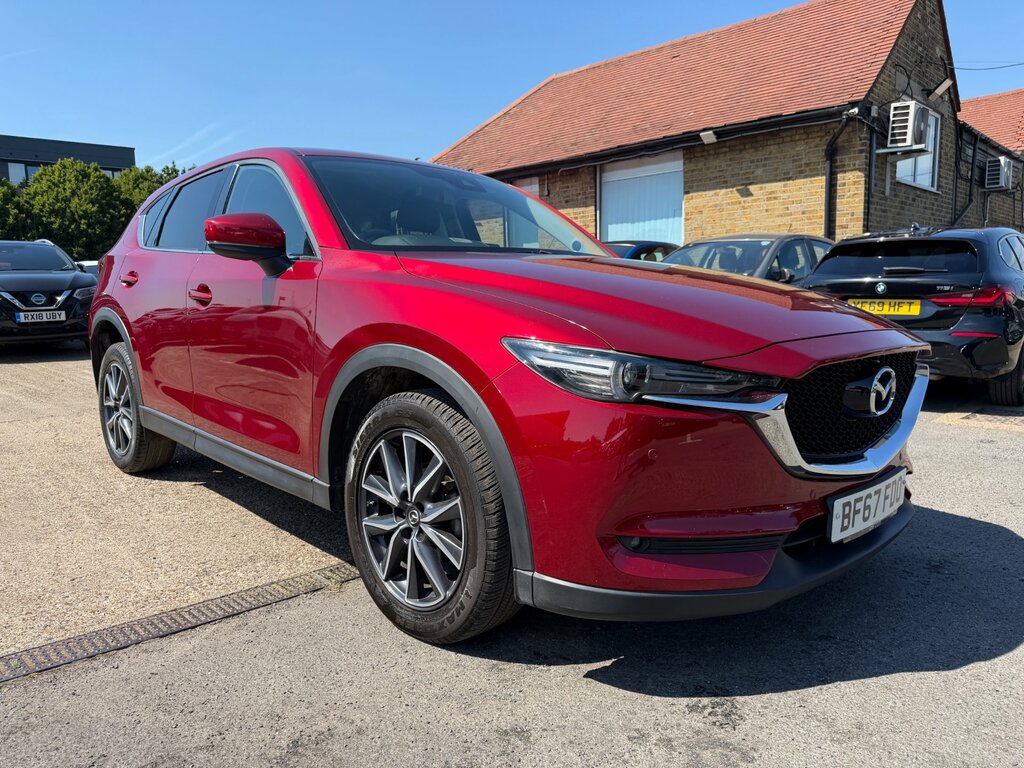 Mazda CX-5 2.2 Skyactiv-d Sport Nav Suv Eur Red #4